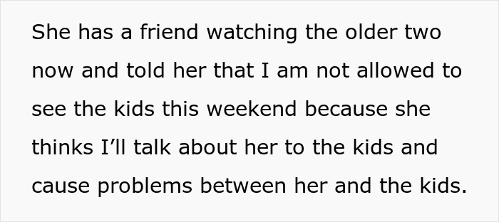 Grandma discusses babysitting issues, citing concerns about favoritism and family dynamics.