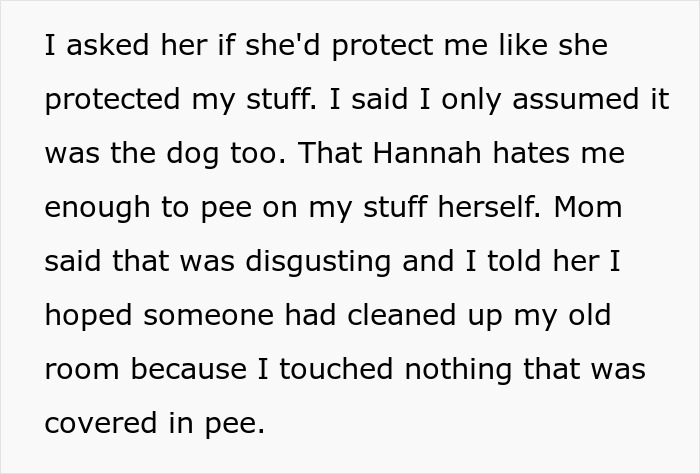 Text exchange about stepdaughter's behavior and living arrangement decisions.