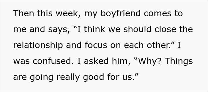 Boyfriend Pushed For Polyamory, Now Wants Monogamy After GF Finds Happiness Elsewhere