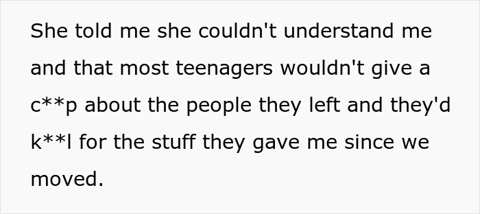 Text about teen struggling with move to stepdad's hometown for a better life. Text about teen struggling with move to stepdad's hometown for a better life.