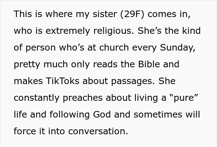 Religious Christian sister discusses living a "pure" life and church activities. Religious Christian sister discusses living a "pure" life and church activities.