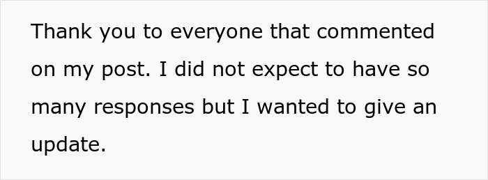 Text on a white background expressing gratitude for feedback on a previous post, mentioning unexpected responses.