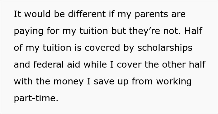 Text highlighting a personal schedule conflict due to babysitting nephews. Text highlighting a personal schedule conflict due to babysitting nephews.