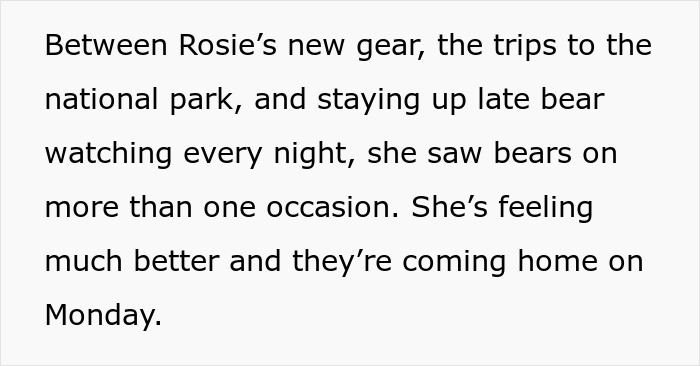 Girl with leukemia watches for bears every night, feeling hopeful after seeing bears during park trips and late-night watches. Girl with leukemia watches for bears every night, feeling hopeful after seeing bears during park trips and late-night watches.