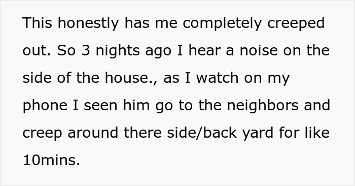 Dad catches teen son creeping around neighbor&rsquo;s yard at night, wife shockingly defends him in family dispute.