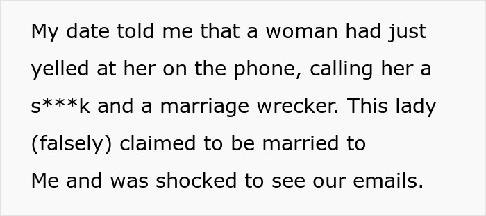 Text image discussing a confrontation involving accusations of being a marriage wrecker. Text image discussing a confrontation involving accusations of being a marriage wrecker.
