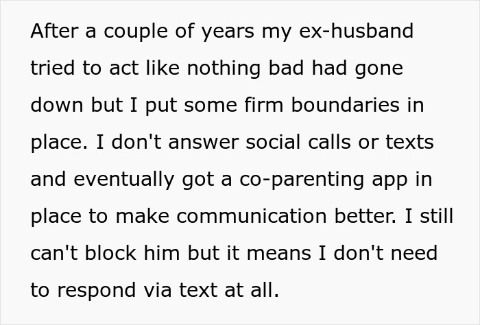 Woman Wants Nothing To Do With Ex-Husband&rsquo;s New Family, Tells Him As Much, He Whines About It