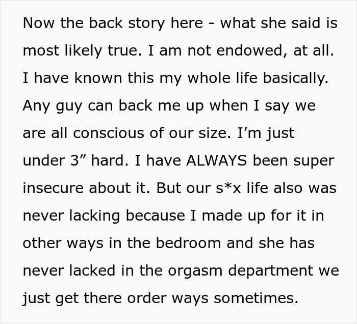 Text related to feelings about insecurity and intimacy in a marriage. Text related to feelings about insecurity and intimacy in a marriage.