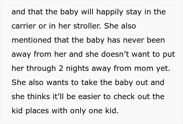 Grandma discusses baby care preferences, highlighting challenges of babysitting and childcare decisions.