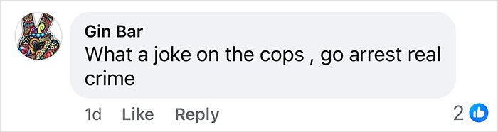 Comment criticizing police, highlighting viral incident of racial disparity regarding walking rules.