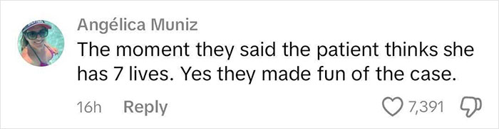 Comment criticizing med students for mocking patient; highlights insensitive remarks on transplants. Comment criticizing med students for mocking patient; highlights insensitive remarks on transplants.