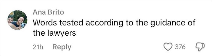 Comment by Ana Brito on med students' apology, mentioning guidance from lawyers. Comment by Ana Brito on med students' apology, mentioning guidance from lawyers.