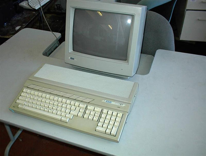 Vintage Atari computer on a white table, symbolizing companies that were successful until a single bad decision wrecked them.