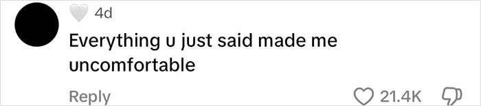 Comment showing backlash, receiving 21.4K likes and few dislikes, in response to teacher's adult content at daycare.