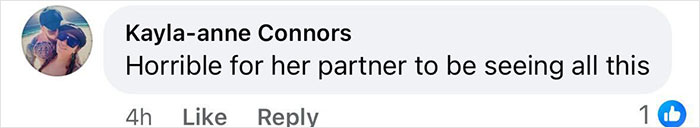 Social media comment reacting to JoJo Siwa's intimate moment on Big Brother.