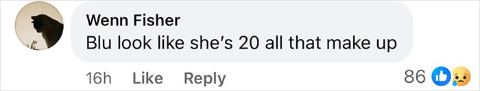 Comment on social media discussing Blue Ivy&rsquo;s appearance amid Beyonc&eacute; and Jay-Z grooming accusations after live performance.