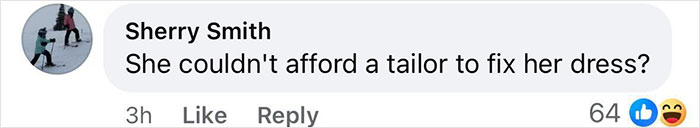 Comment mocks spray tan rubbed off incident at red carpet.