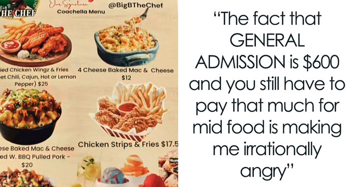 Coachella Attendees Left Speechless Over ‘Ridiculous’ Cost Of Food And Drinks