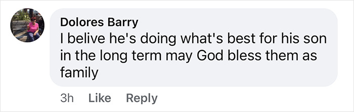 Social media user comments on care facility decision for Colin Farrell's disabled son.