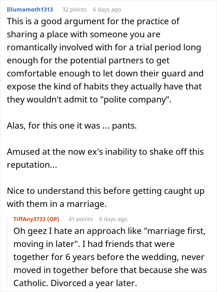 Text conversation about a woman teaching her boyfriend to clean up, highlighting relationship habits before marriage. Text conversation about a woman teaching her boyfriend to clean up, highlighting relationship habits before marriage.