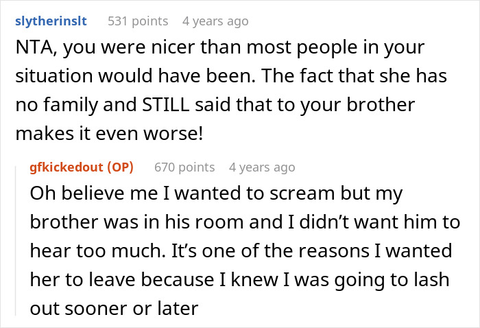 Comments about a woman crossing the line with boyfriend’s grieving brother. Comments about a woman crossing the line with boyfriend’s grieving brother.