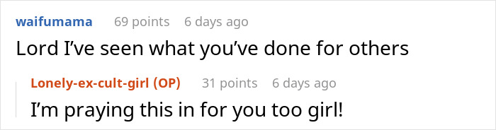 Screenshot of an online conversation mentioning a millionaire neighbor giving a pricey $400 ring to a lady seeking something different.