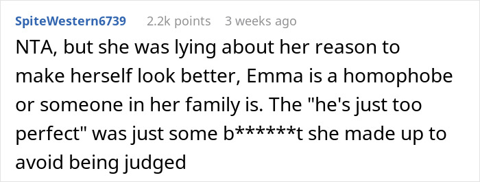 Comment discussing a friend leaving a wedding early due to not being allowed a plus one.