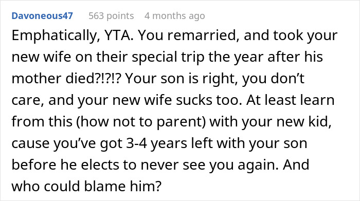 14YO Thinks Stepmom Purposely Rejected His Only B-Day Wish, Dad Yells At Him Until He Cries 