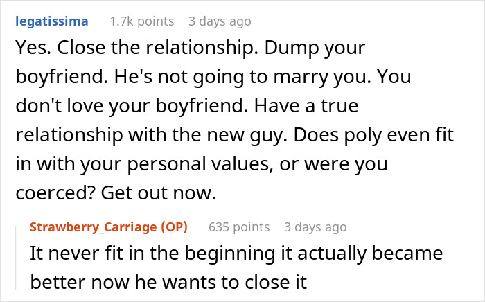 Boyfriend Pushed For Polyamory, Now Wants Monogamy After GF Finds Happiness Elsewhere
