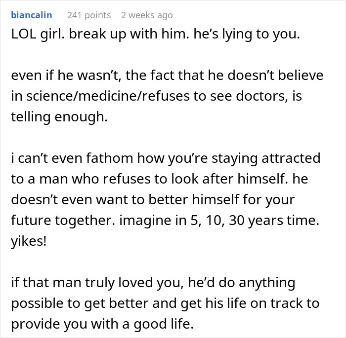 Text conversation about a guy in pain excusing not cleaning or hanging out with his girlfriend.