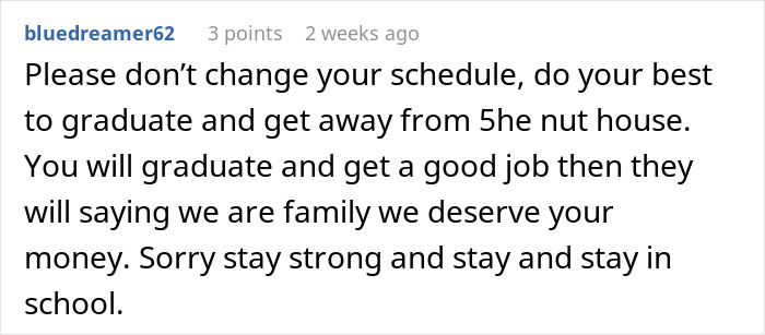 Text discussion on schedule change for babysitting nephews, encouraging staying focused on graduation and future success. Text discussion on schedule change for babysitting nephews, encouraging staying focused on graduation and future success.