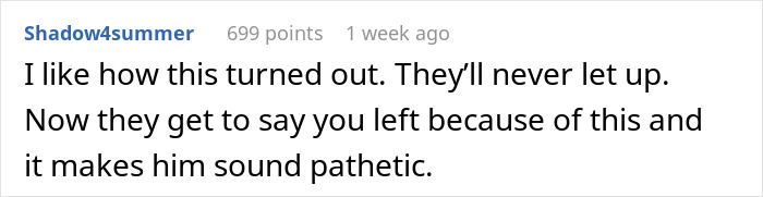 Comment supporting a woman's plan to teach her boyfriend to pick up after himself. Comment supporting a woman's plan to teach her boyfriend to pick up after himself.