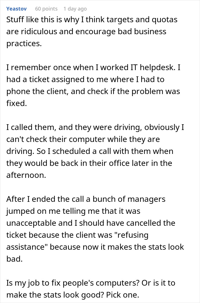 Overachieving Employee Gets Punished Over One Mistake, Switches To Malicious Compliance