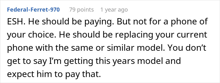 Comment on Reddit discussing responsibility and payment disputes related to a negligent dad in a drowning rescue scenario.