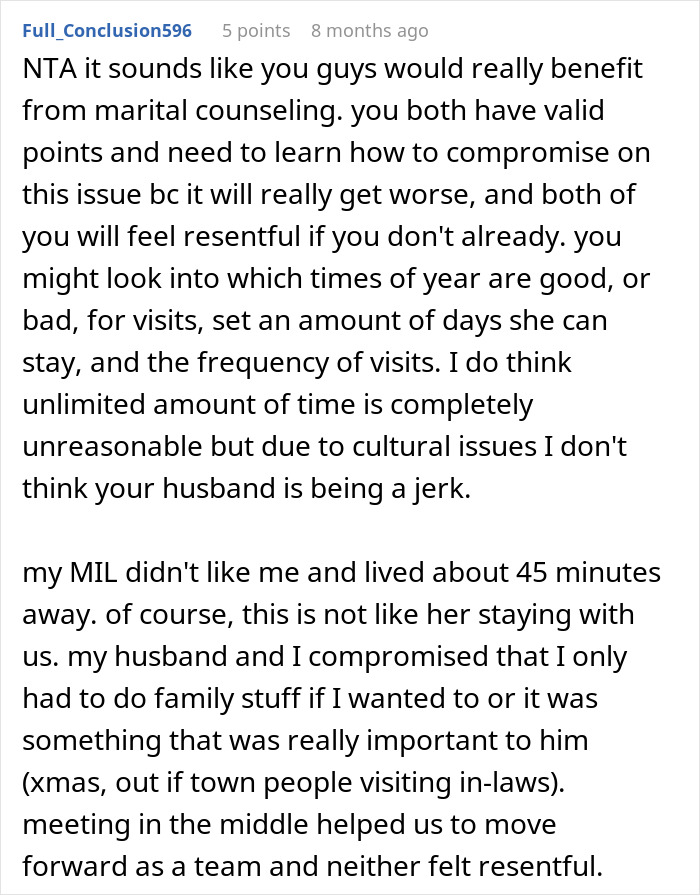 &ldquo;She&rsquo;s On Vacation At Everyone Else&rsquo;s Expense&rdquo;: Woman Wants MIL Gone, Husband Interferes