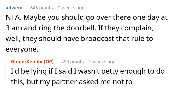 Text exchange about surprise visits and baby's nap, discussing whether it's disrespectful behavior towards in-laws. Text exchange about surprise visits and baby's nap, discussing whether it's disrespectful behavior towards in-laws.
