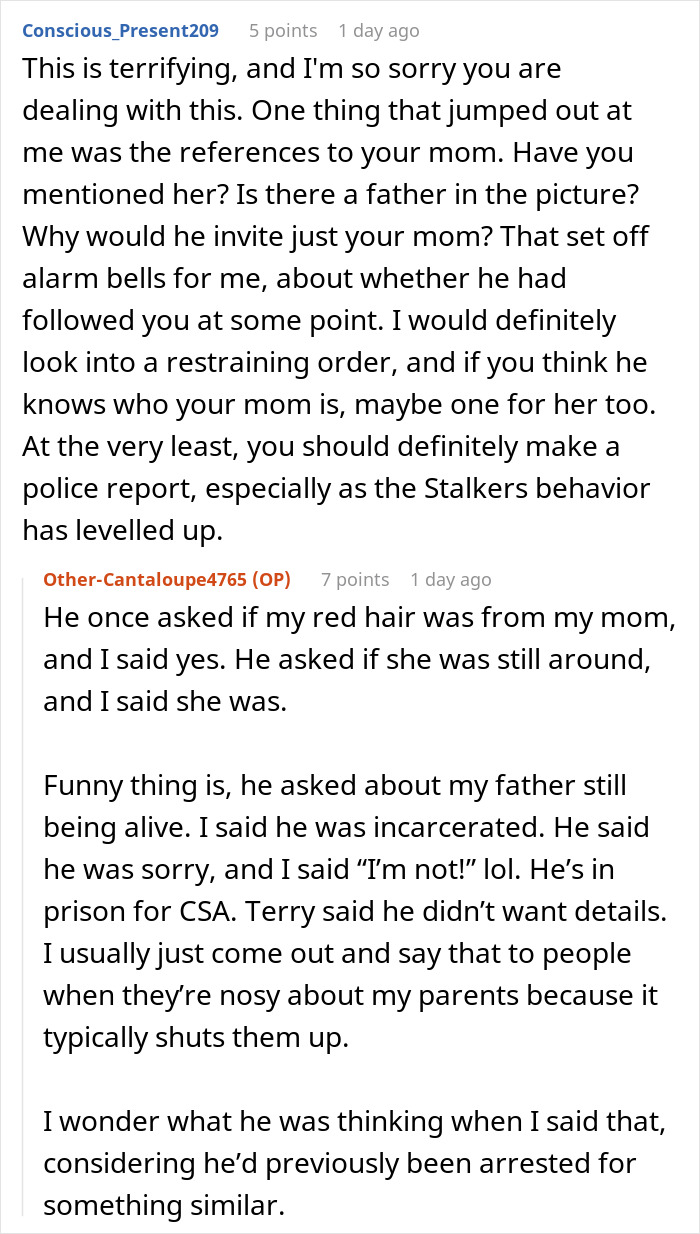 Reddit user discusses witty escape plan after client interaction.