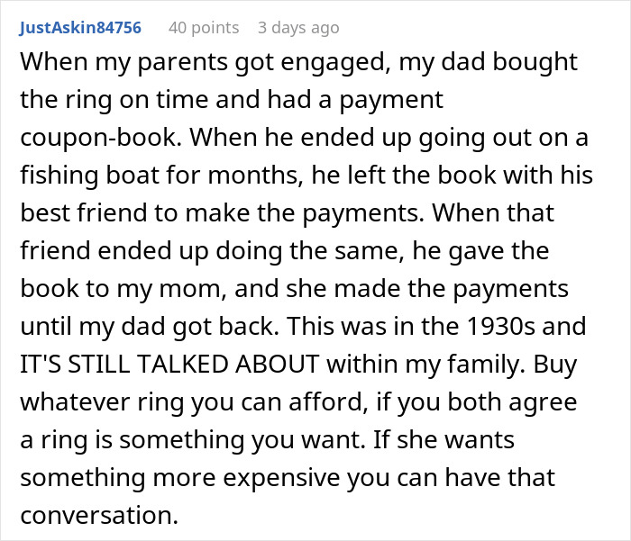 Guy Thinks GF's Money Is His Money, Asks Her To Buy Her Own Engagement Ring, She's Furious