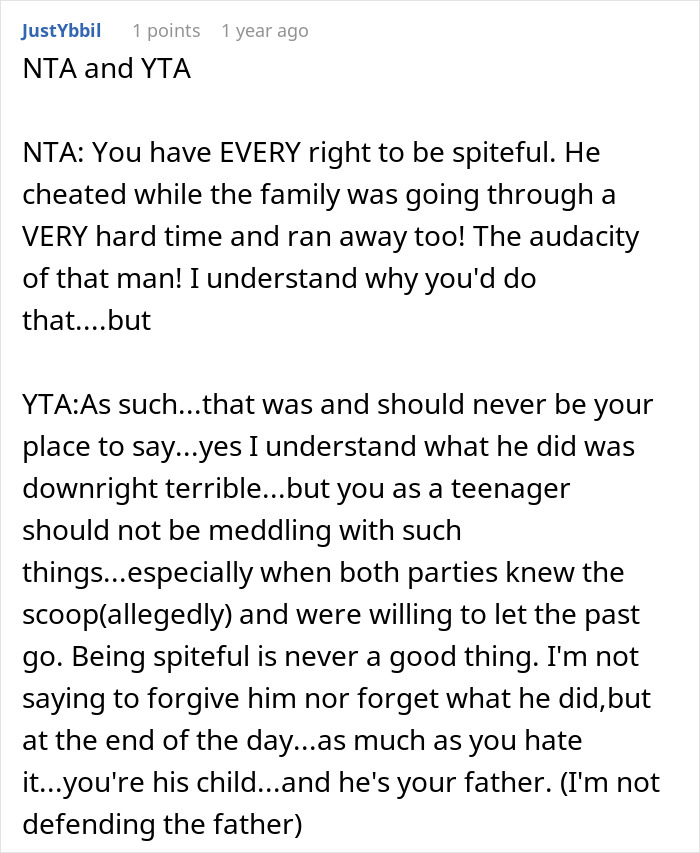 Text conversation discussing making things uncomfortable at dad's engagement dinner.