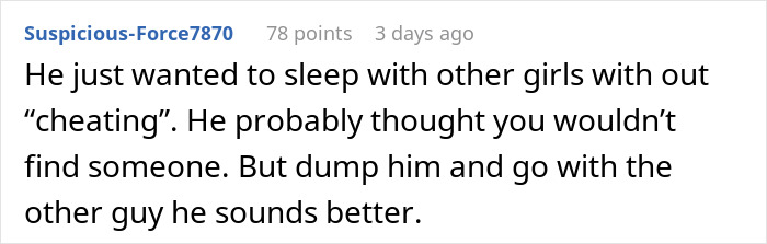 Boyfriend Pushed For Polyamory, Now Wants Monogamy After GF Finds Happiness Elsewhere