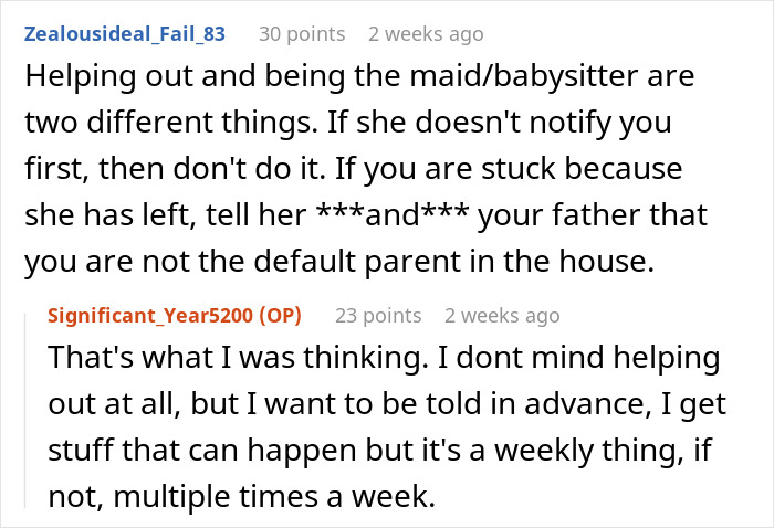 Stepmom Makes 18YO Watch Her Baby Because She Doesn’t Pay Rent, Gets A Reality Check Stepmom Makes 18YO Watch Her Baby Because She Doesn’t Pay Rent, Gets A Reality Check
