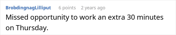 Company Bans Overtime, Employee Obliges And Leaves During A Full-Blown Crisis