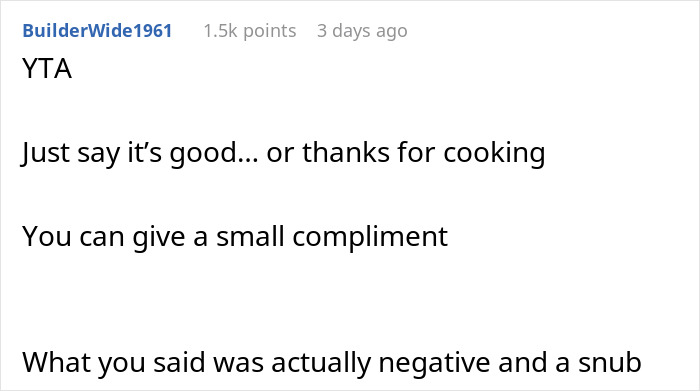 Woman Refuses To Treat BF's Cooking Nicely Since She Considers It 'Hypocrisy,' He Gets Really Upset