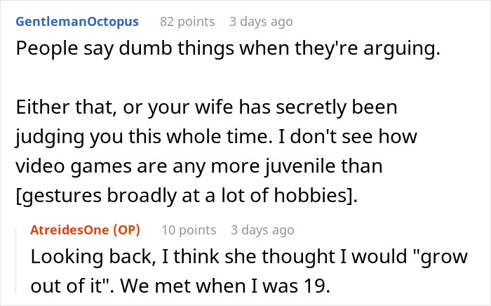 Discussion on whether video games are juvenile, with opinions exchanged in an online chat.