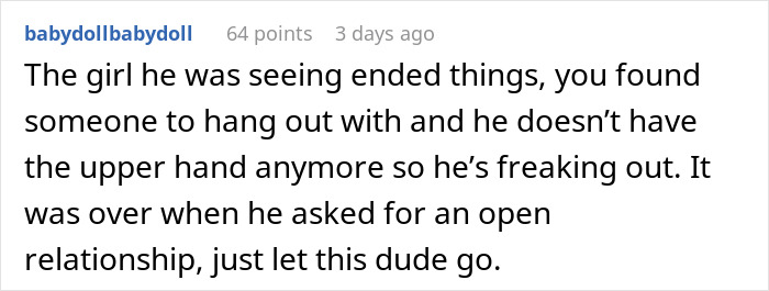 Boyfriend Pushed For Polyamory, Now Wants Monogamy After GF Finds Happiness Elsewhere