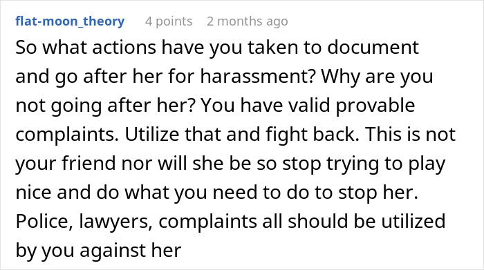 Text exchange about a crazy neighbor lawsuit, discussing taking legal action and fighting back. Text exchange about a crazy neighbor lawsuit, discussing taking legal action and fighting back.