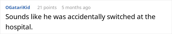 Comment about possible mix-up at hospital related to DNA results.