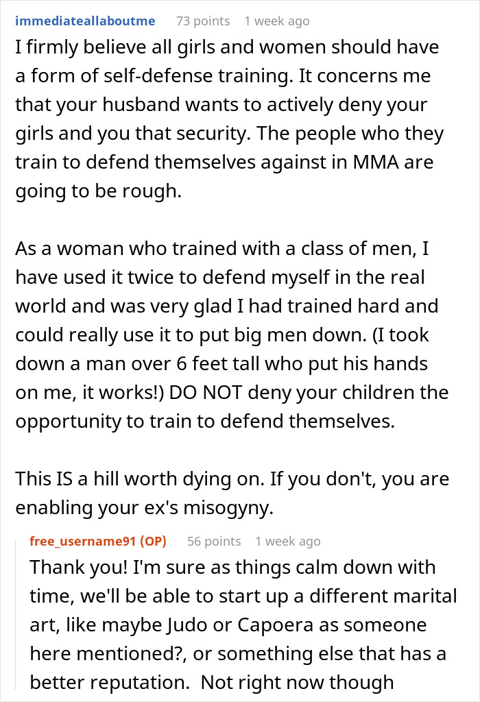 Discussion on kids' MMA classes being too aggressive, with testimonies on self-defense benefits.