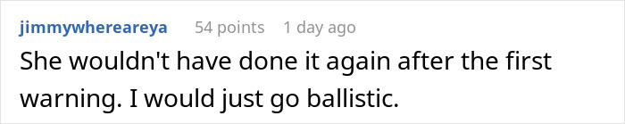 Comment reacting to a roommate stealing food situation, discussing possible responses.