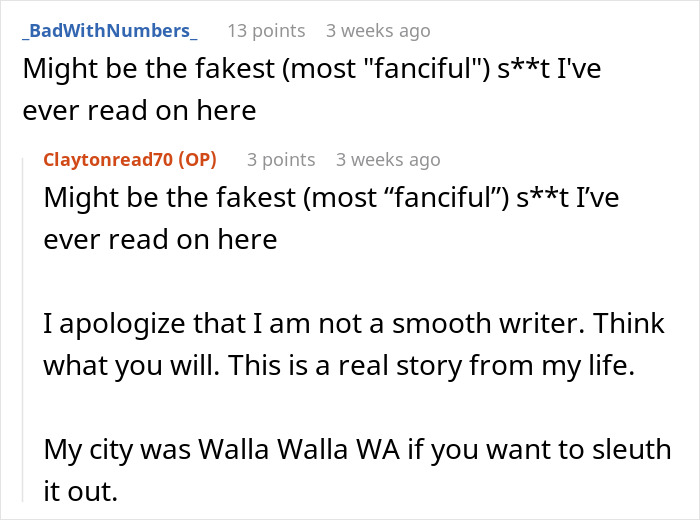 Reddit exchange about a guy hacking ex-fiancée’s email, leading to disbelief and a defensive reply. Reddit exchange about a guy hacking ex-fiancée’s email, leading to disbelief and a defensive reply.